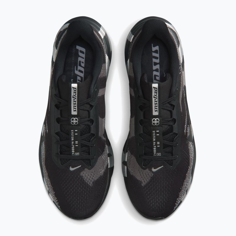 Scarpe da corsa uomo Nike Pegasus 42 black/medium ash/metallic silver/black 4
