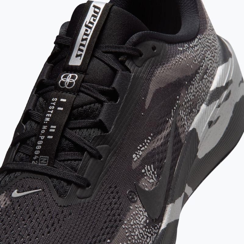 Scarpe da corsa uomo Nike Pegasus 42 black/medium ash/metallic silver/black 5