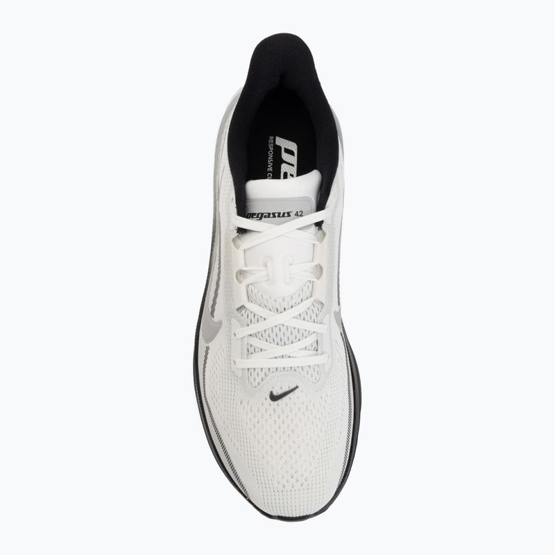 Scarpe da corsa uomo Nike Pegasus 42 summit white/metallic silver-photon dust 5
