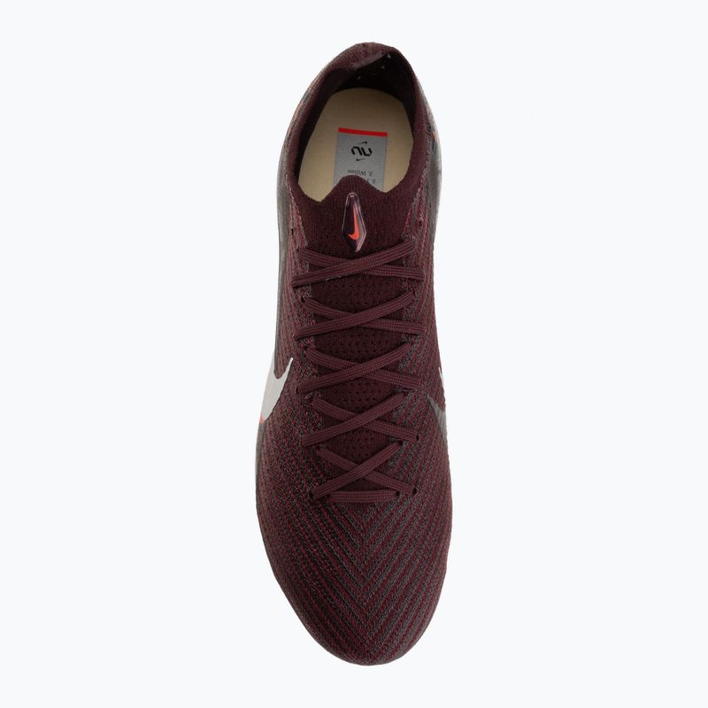 Scarpe da calcio da uomo Nike United Vapor 16 Elite FG burgundy crush/university red/fossil/metal silver 5