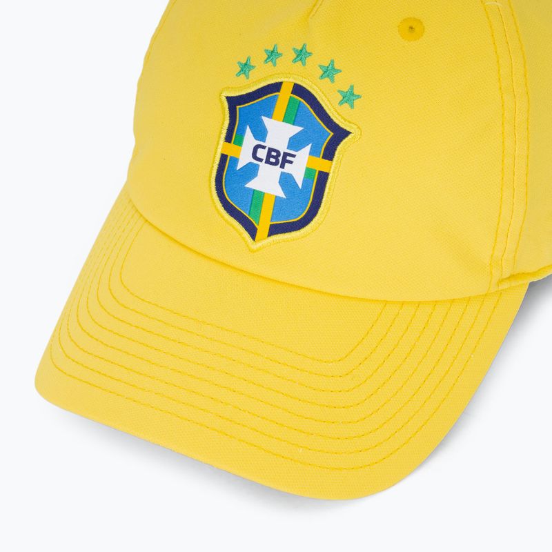 Cappellino con visiera Nike Club Brazil Poly canary 3