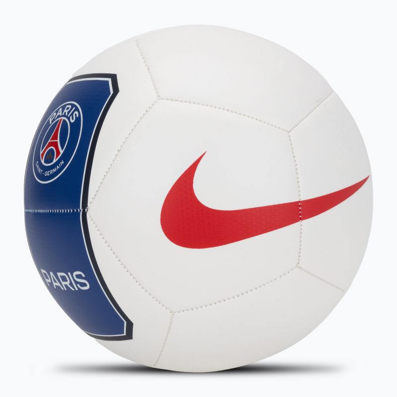 Pallone da calcio Nike Pitch Paris-Saint Germain white/old royal size 5 2