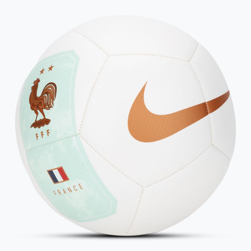 Pallone da calcio Nike Pitch France white size 5 2