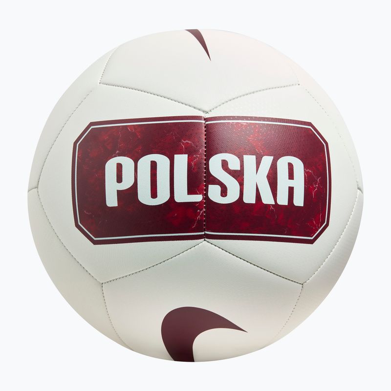 Pallone da calcio Nike Pitch Poland white size 5 2