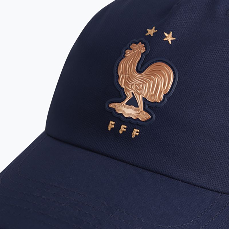 Cappellino con visiera da bambino Nike Club France Poly blackened blue 4