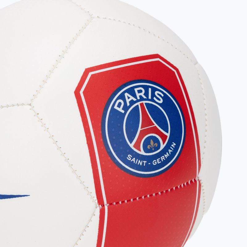 Pallone da mini calcio Nike Skills Paris-Saint Germain white/university red size 1 3