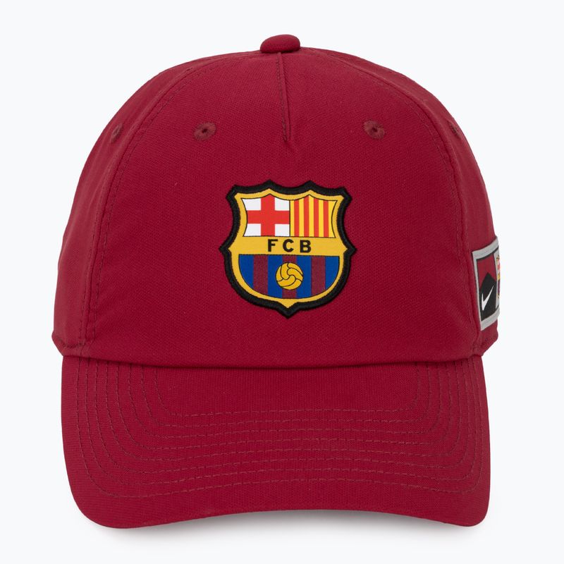 Cappellino con visiera Nike FC Barcelona Club Poly team red 2