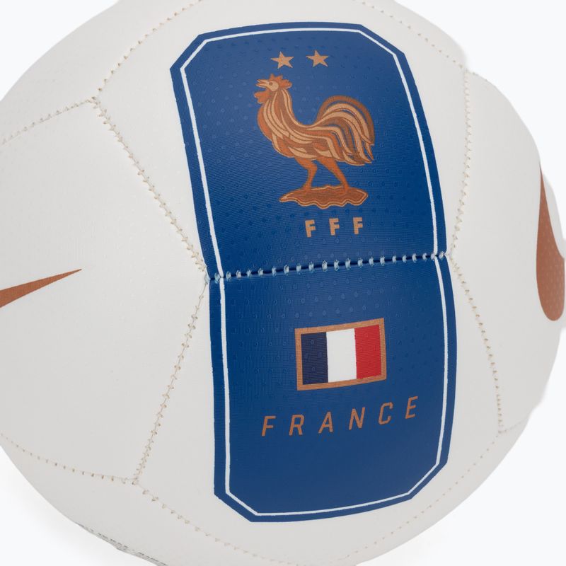 Pallone da mini calcio Nike Skills France white size 1 3