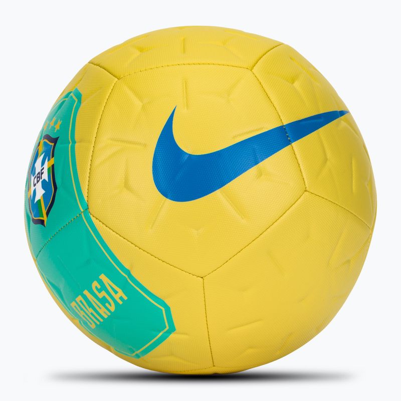 Pallone da calcio Nike Academy Brazil canary/light mint size 5 2
