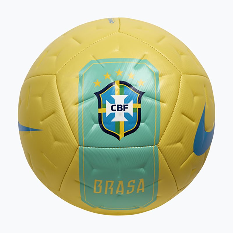 Pallone da calcio Nike Academy Brazil canary/light mint size 5 2