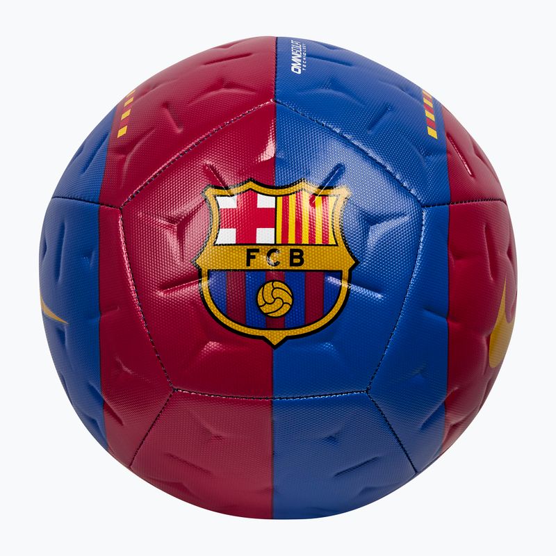 Pallone da calcio Nike Academy FC Barcelona game royal/cardinal red size 5 2