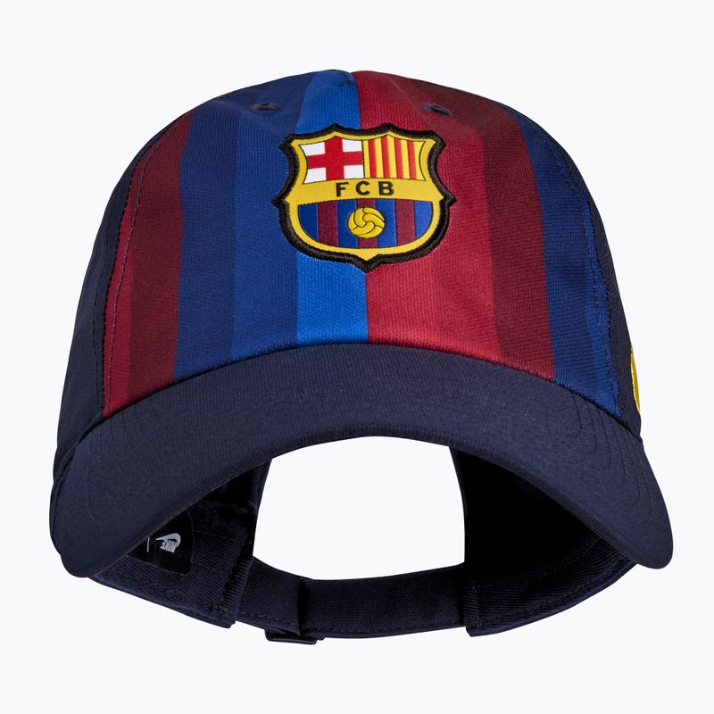 Cappellino con visiera da bambino Nike FC Barcelona Club Poly blackened blue 3