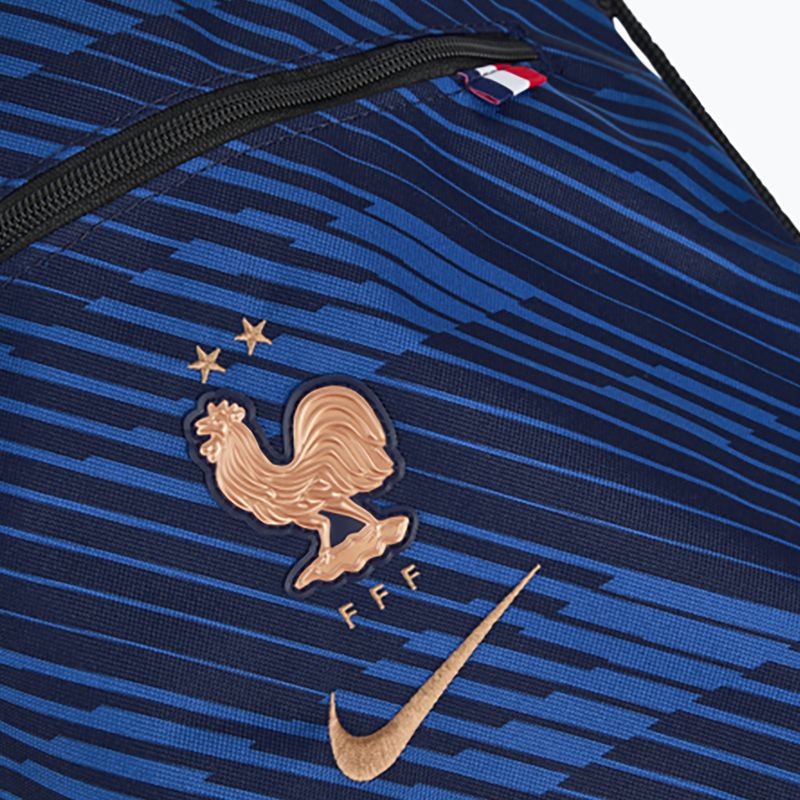 Sacco Nike Academy France AOP 18 l blackened blue/game royal 4