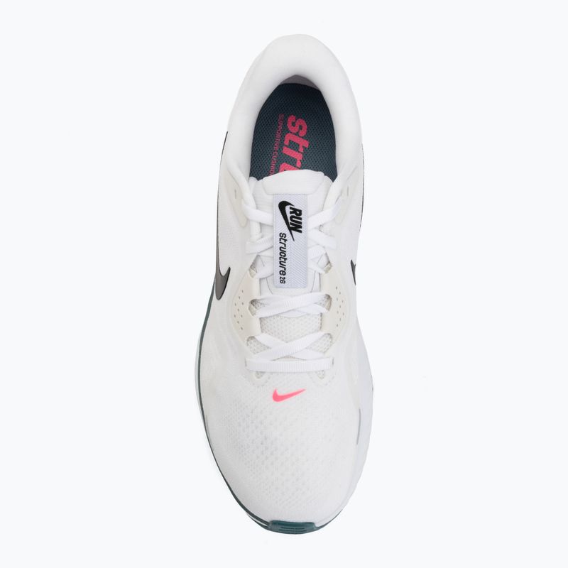 Scarpe da running da uomo Nike Structure 26 white/mineral slate/hyper pink/black 5