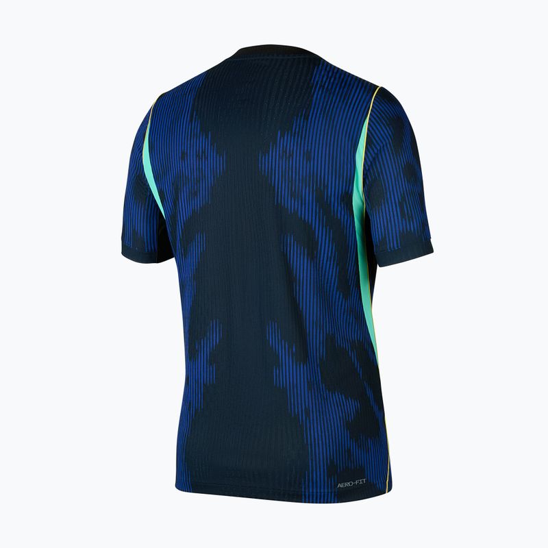 Maglietta da calcio da uomo Nike Brazil 2026 Match Away Soccer Authentic 10