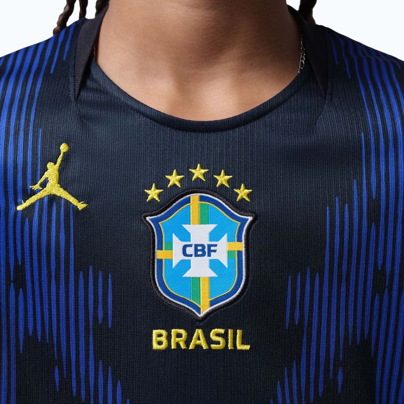 Maglietta da calcio per bambini Nike Brazil 2026 Stadium Away Soccer Replica 7