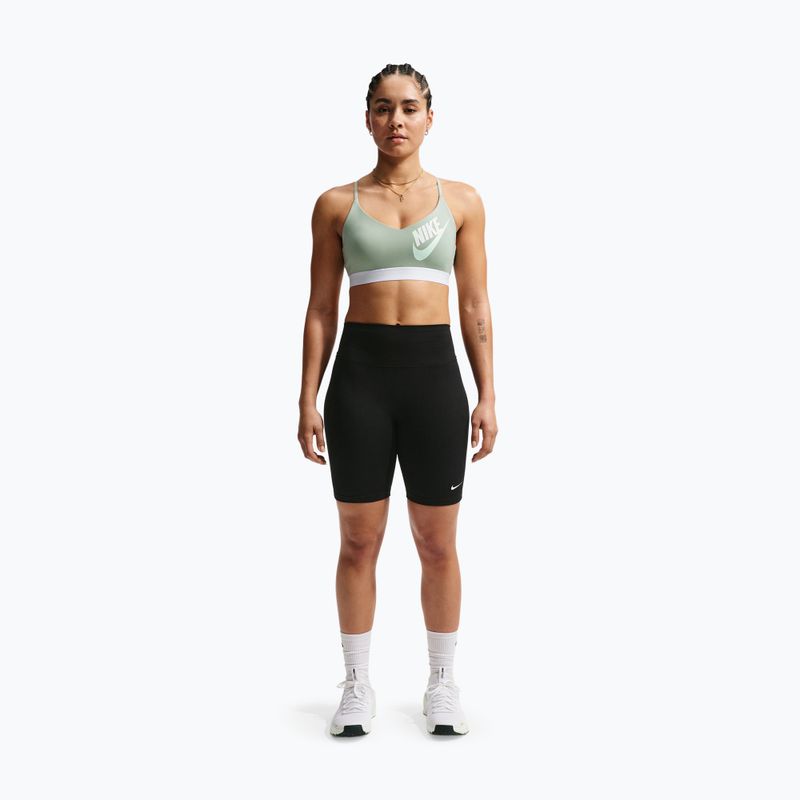 Reggiseno sportivo Nike Indy Light Support steam/white/barely green 2