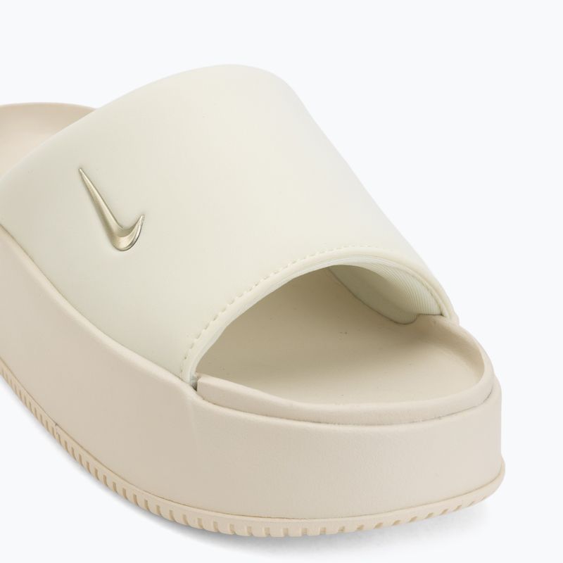 Ciabatte da donna Nike Calm Elevation coconut milk 7