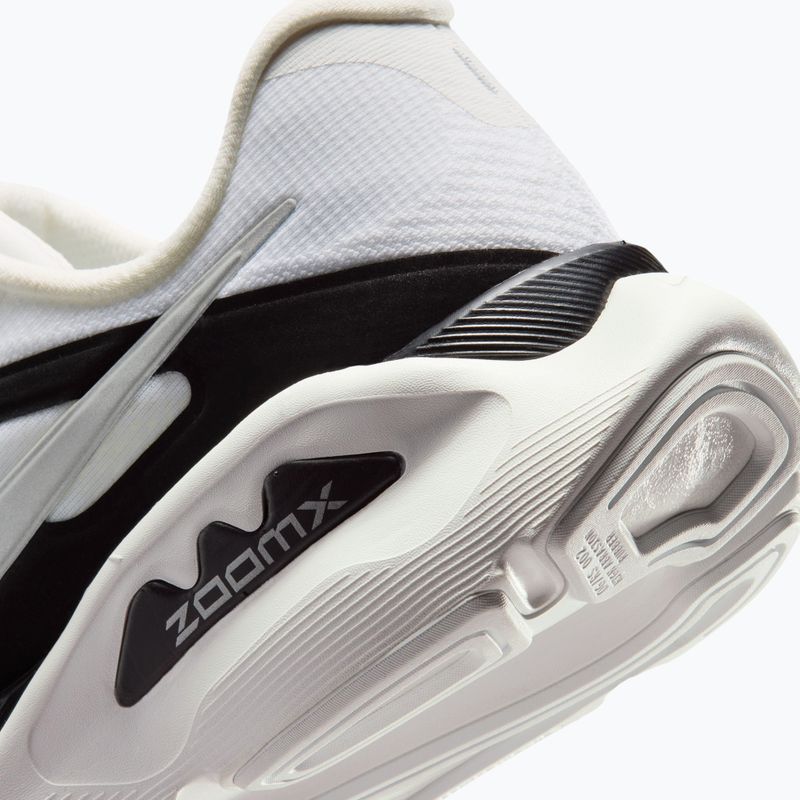 Scarpe da corsa uomo Nike Structure Plus summit white/metallic silver-black 4