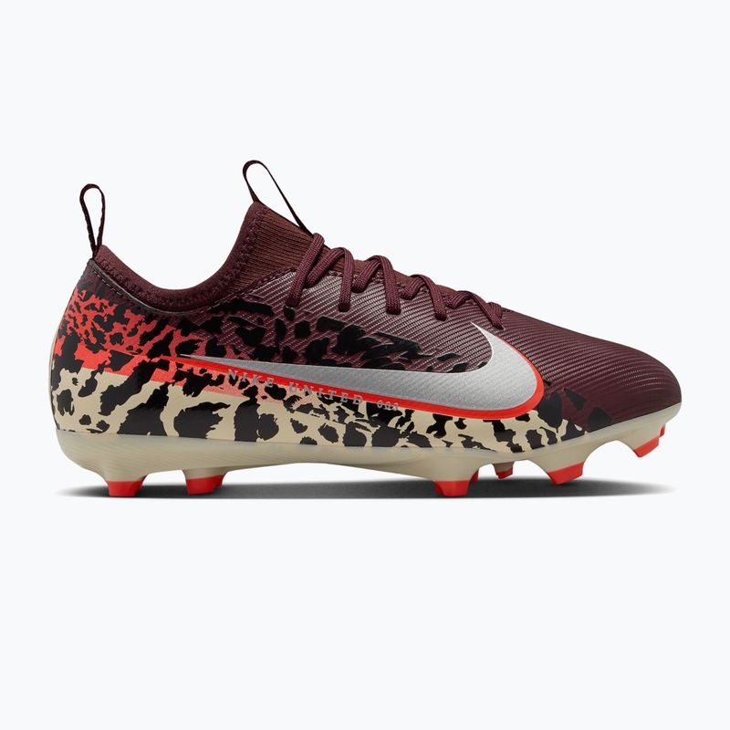 Scarpe da calcio per bambini Nike United Jr. Mercurial Vapor 16 Academy MG burgundy crush/metallic silver