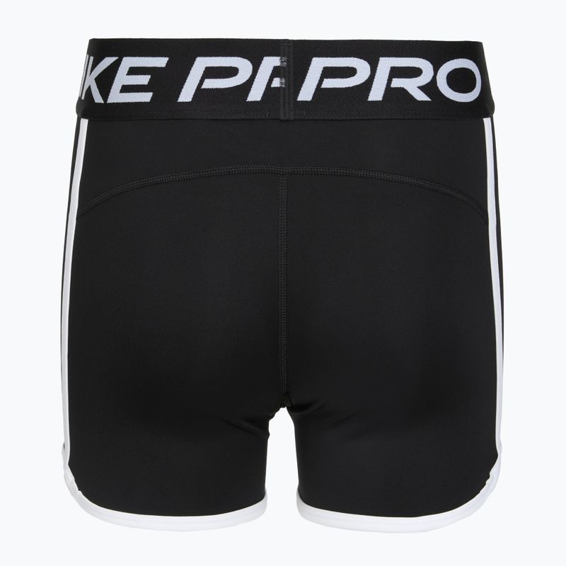Pantaloncini per bambini Nike Pro Dri-Fit 3" black/white 6