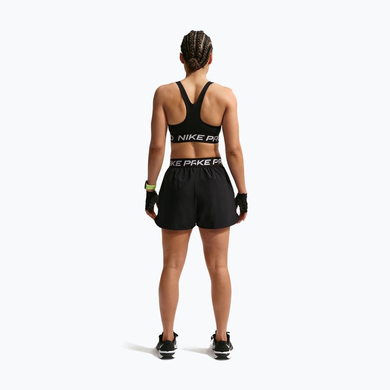 Reggiseno sportivo Nike Pro 365 black/white 2