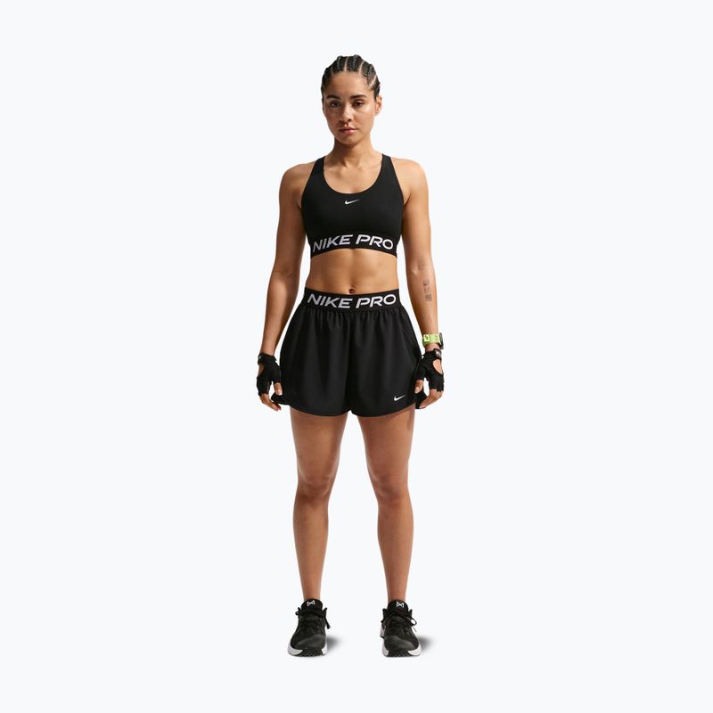 Reggiseno sportivo Nike Pro 365 black/white 7
