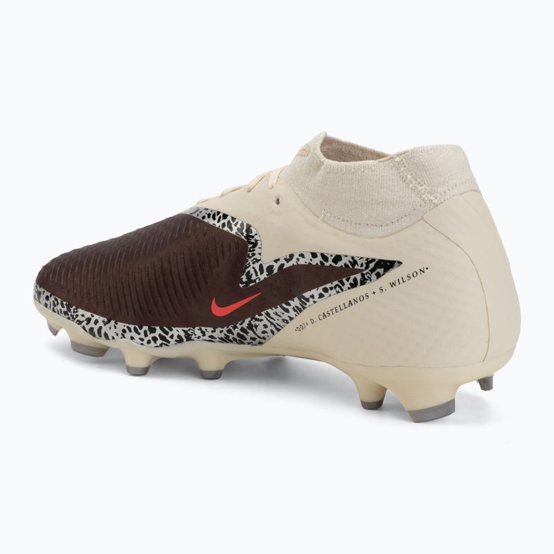 Scarpe da calcio da uomo Nike United Phantom 6 High Academy MG burgundy crush/fossil/university red 3