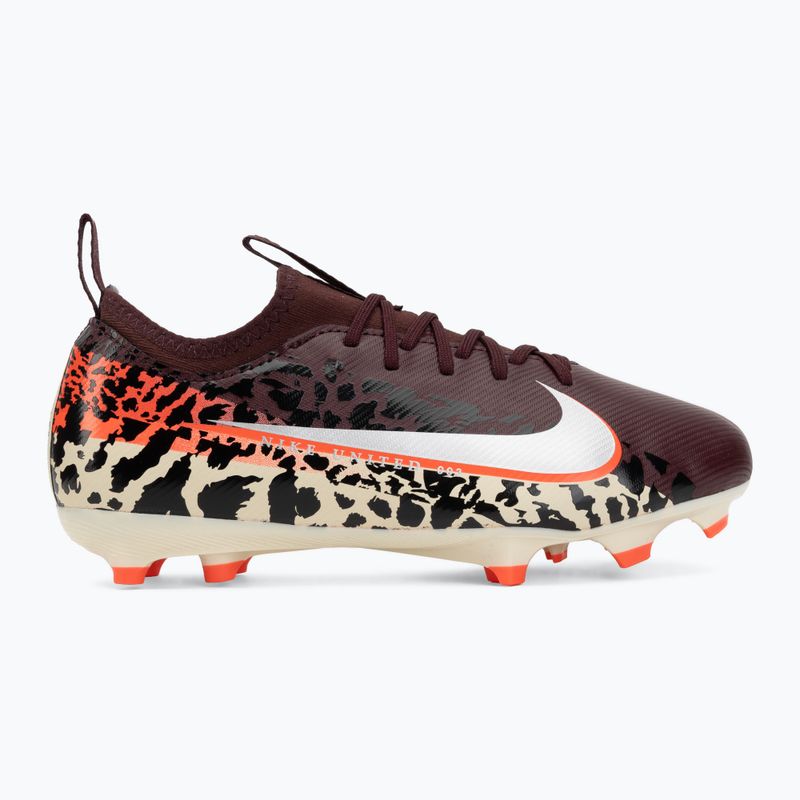Scarpe da calcio per bambini Nike United Jr. Mercurial Vapor 16 Academy MG burgundy crush/metallic silver 2