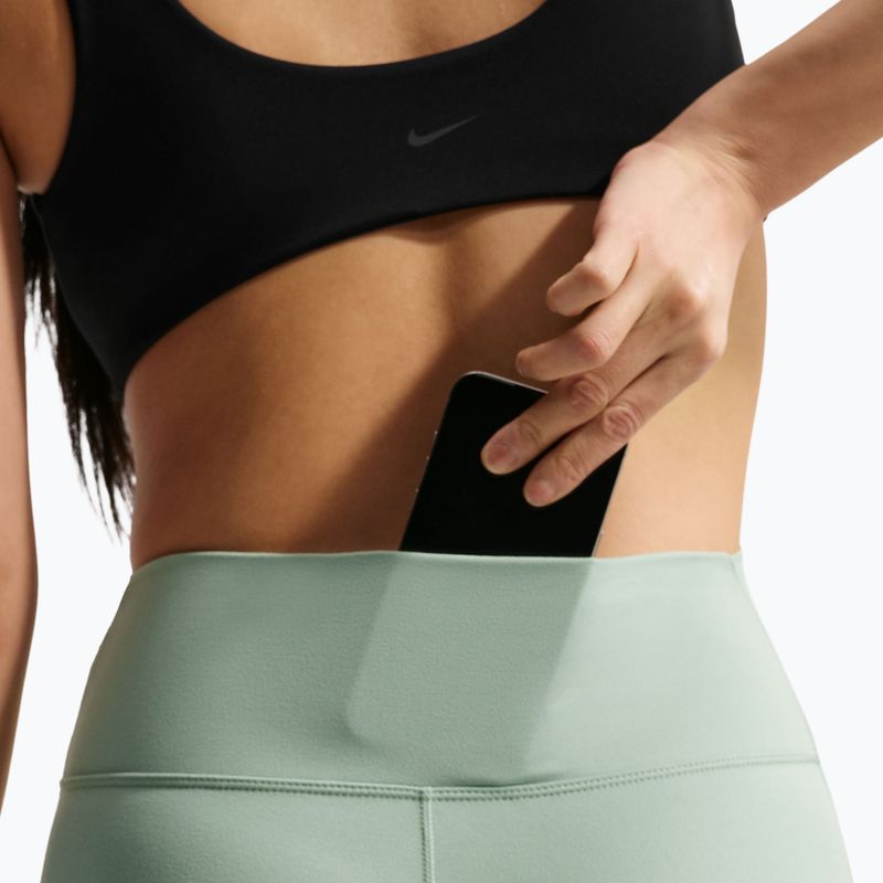 Leggings da donna Nike One High Waisted Flared steam/white 6