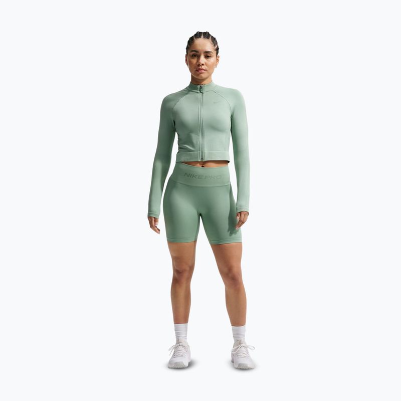 Felpa da allenamento da donna Nike Pro Seamless Full Zip Top steam 2