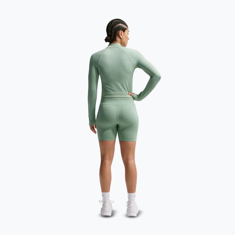 Felpa da allenamento da donna Nike Pro Seamless Full Zip Top steam 3