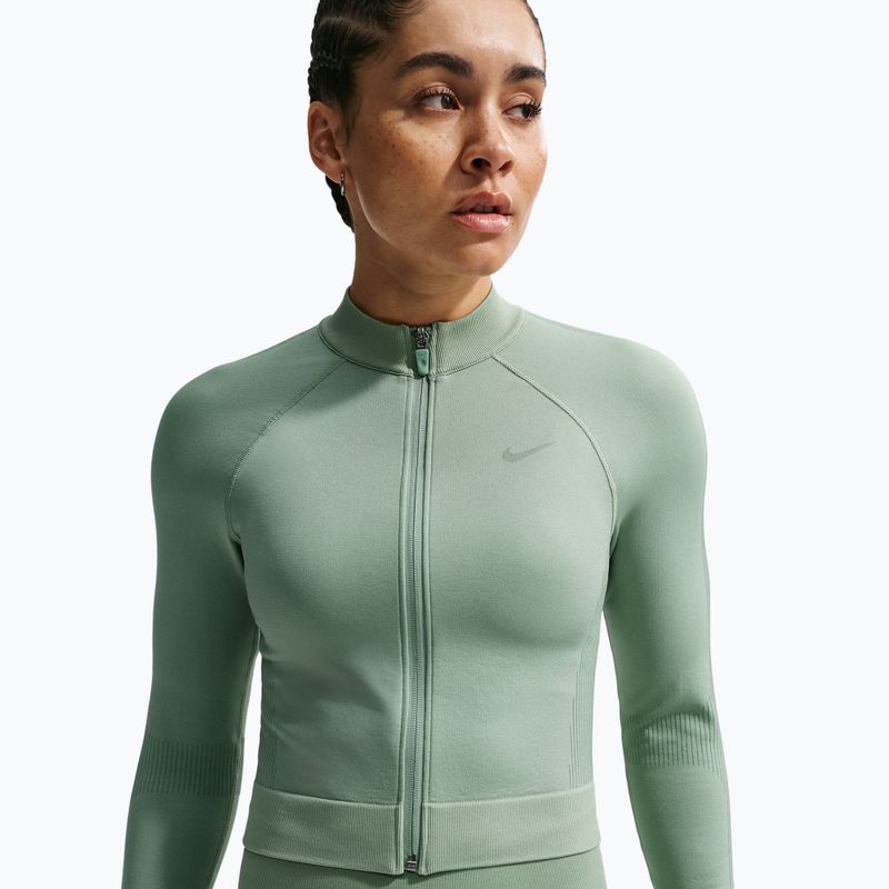 Felpa da allenamento da donna Nike Pro Seamless Full Zip Top steam 4