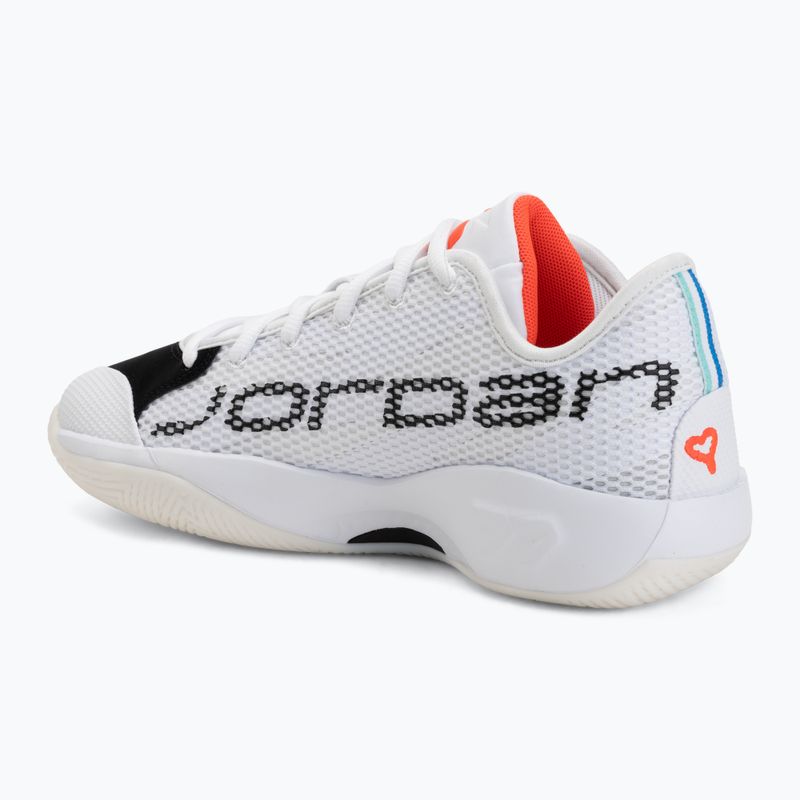 Scarpe da basket da uomo Jordan Luka 77 white/black/sail/bright crimson 3