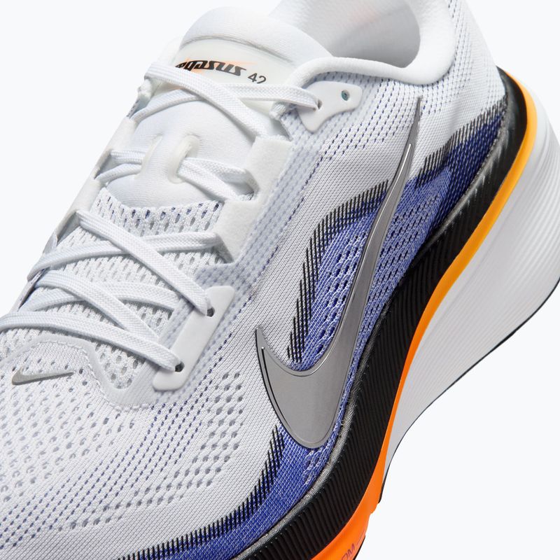 Scarpe da running da uomo Nike Pegasus 42 white/lapis/total orange/metallic silver 3