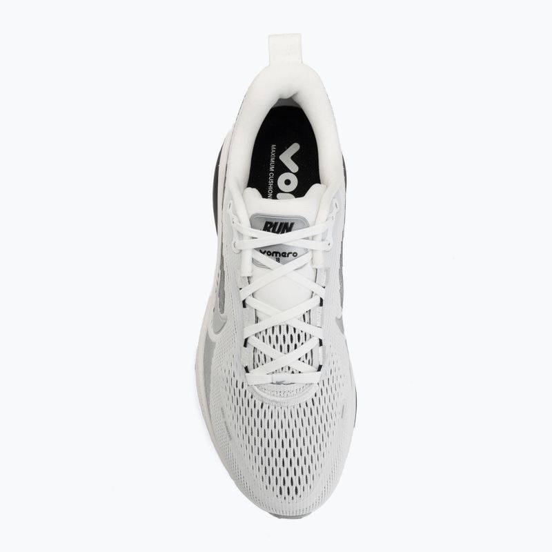 Scarpe da corsa uomo Nike Vomero 18 summit white/metallic silver-black 5