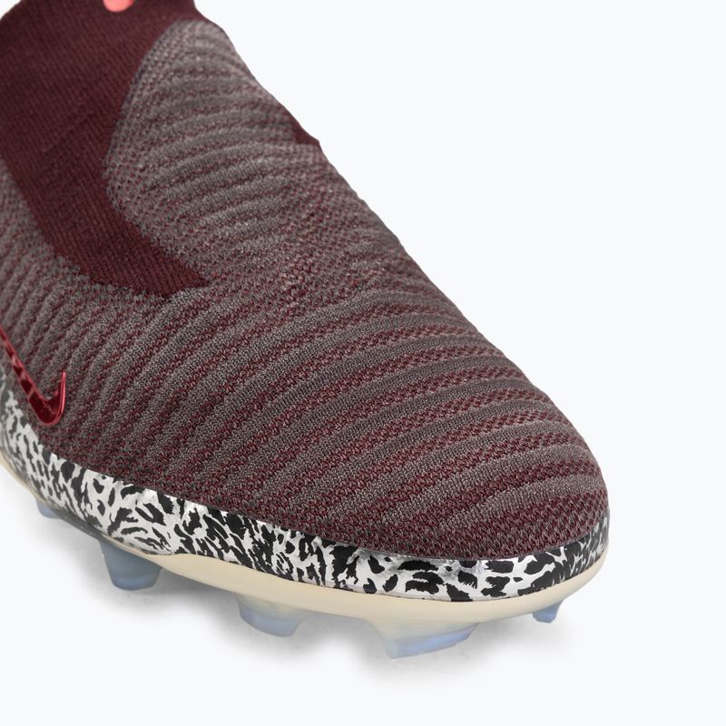 Scarpe da calcio da uomo Nike United Phantom 6 High Elite FG burgundy crush/fossil/university red 7