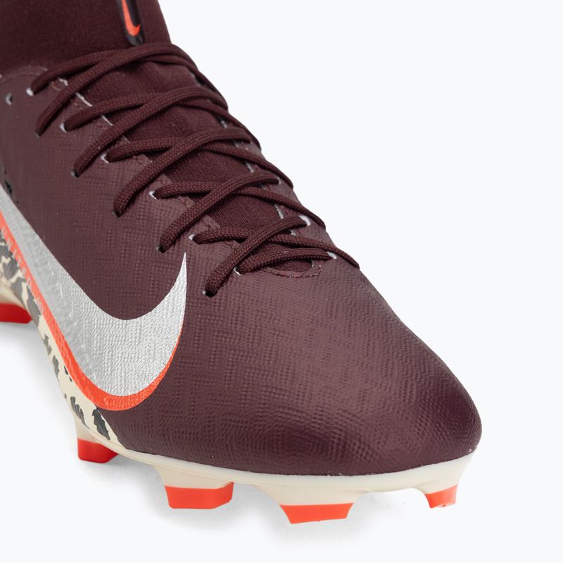 Scarpe da calcio da uomo Nike United Mercurial Superfly 10 Academy MG burgundy crush/metallic silver 7