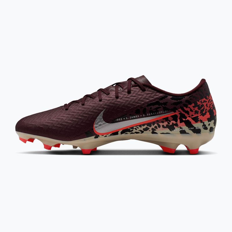 Scarpe da calcio da uomo Nike United Mercurial Vapor 16 Academy MG burgundy crush/metallic silver 2