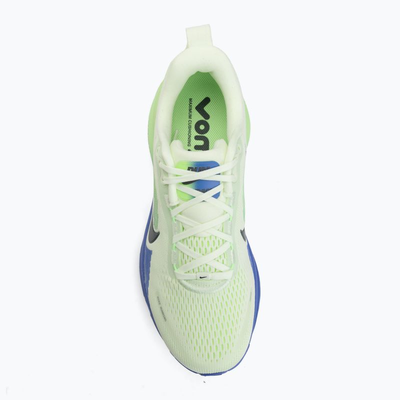 Scarpe da running da uomo Nike Vomero 18 white/volt tint/sapphire/black spruce 5