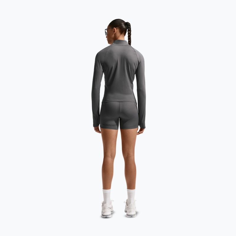 Felpa da corsa da donna Nike Swift Dri-Fit Full Zip Mid-Layer medium ash 3