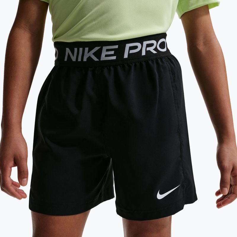 Pantaloncini per bambini Nike Pro Dri-Fit black/white 5