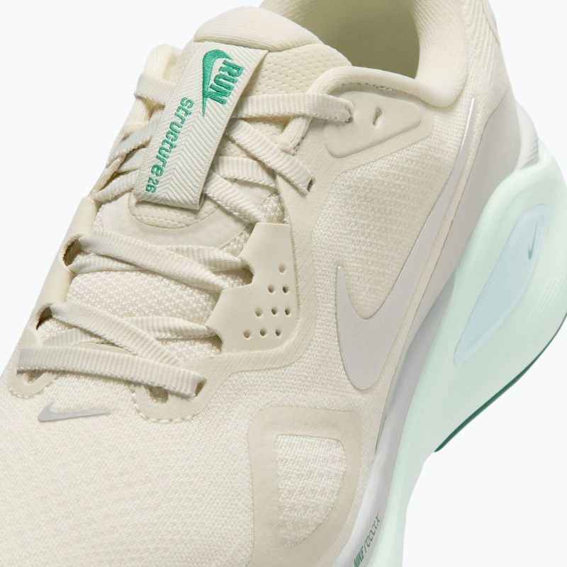 Scarpe da running da donna Nike Structure 26 sea glass/light silver/metallic silver 3