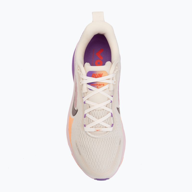 Scarpe da running da donna Nike Vomero 18 chalk/pink foam/bright violet/tattoo 5