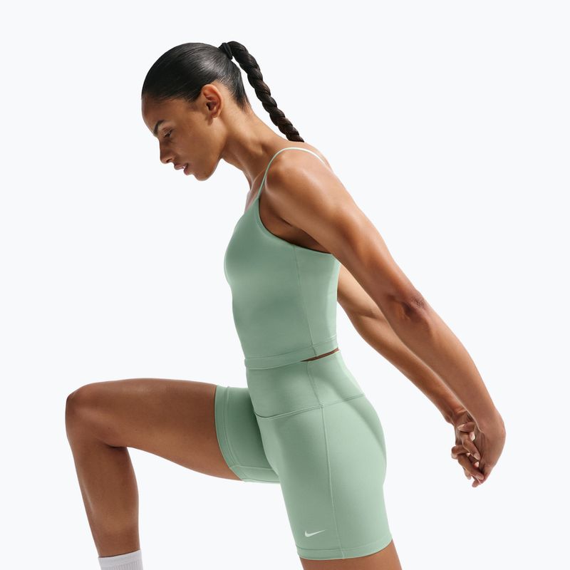 Pantaloncini da donna Nike One High-Waisted Biker 5" steam/white 4