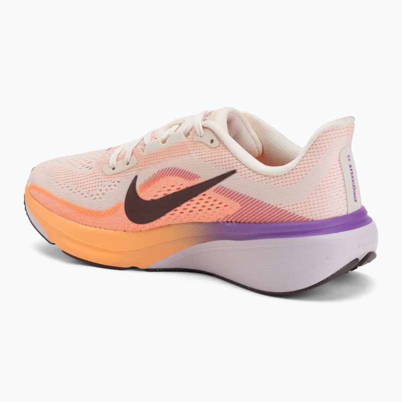Scarpe da running da donna Nike Pegasus 42 chalk/orange pulse/bright violet/tattoo 3