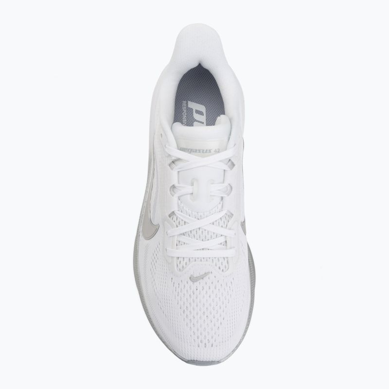 Scarpe da running da donna Nike Pegasus 42 white/wolf grey/metallic silver 5