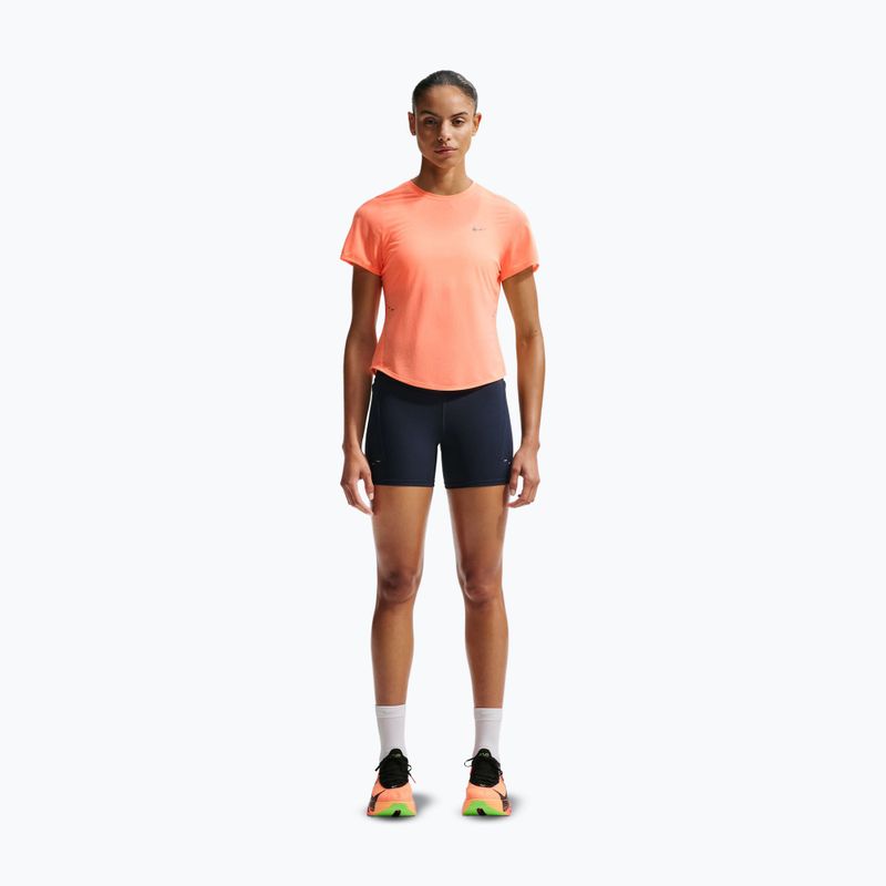 Maglietta da corsa da donna Nike Swift Breathe Dri-Fit orange pulse/photon dust 2