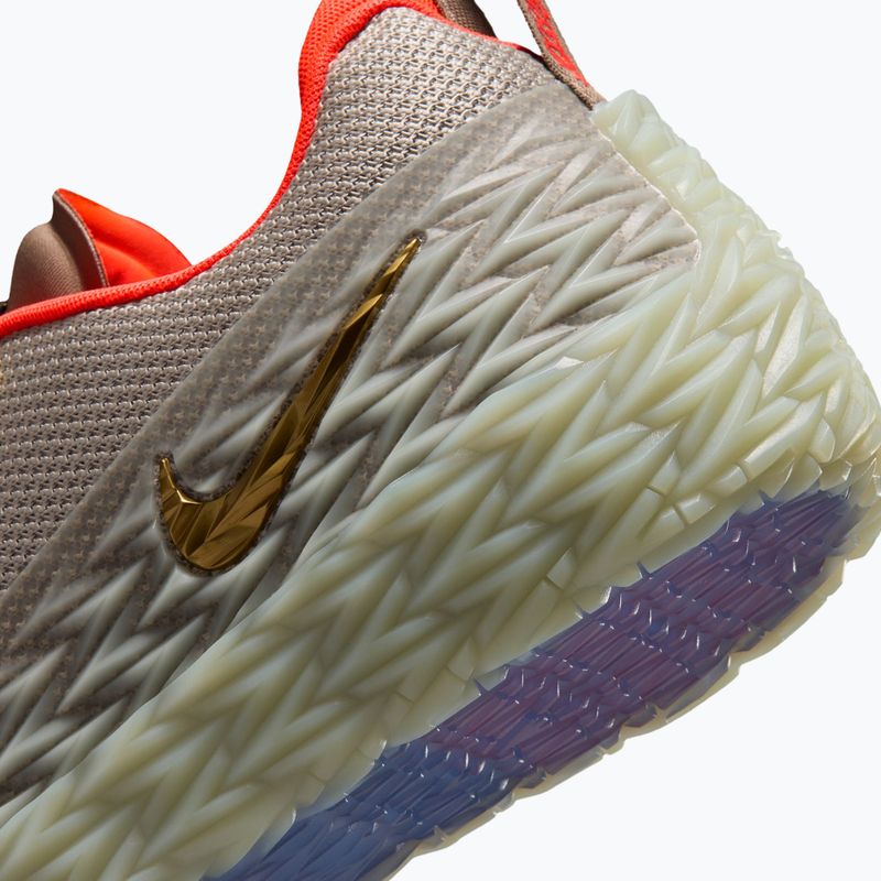 Scarpe da basket da uomo Nike S.T. Flare 2 college grey/volt tint/metallic gold 5