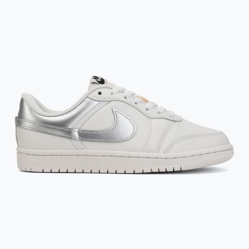 Scarpe da donna Air Jordan Skyline Low swan/black/metallic silver 2